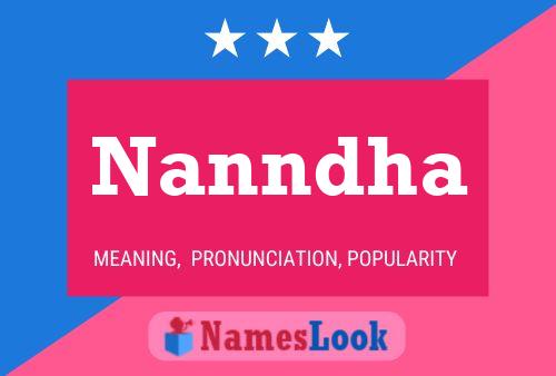 Nanndha Name Poster