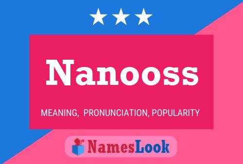 Nanooss Name Poster