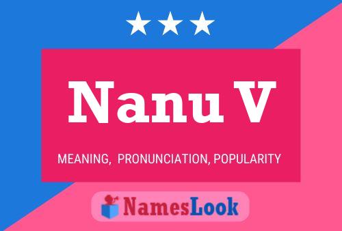 Nanu V Name Poster