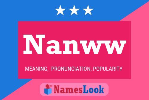 Nanww Name Poster