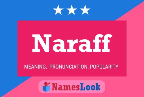 Naraff Name Poster