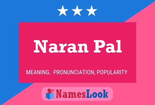 Naran Pal Name Poster