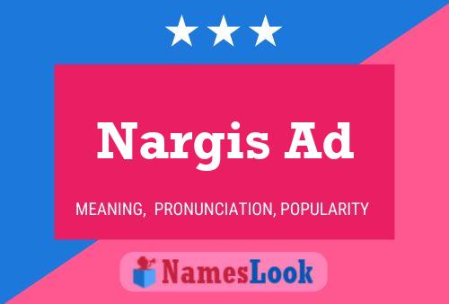 Nargis Ad Name Poster