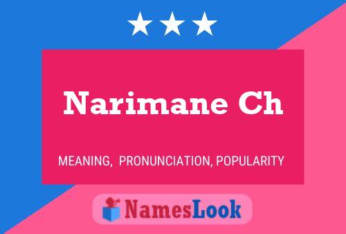 Narimane Ch Name Poster