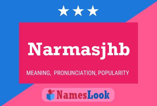 Narmasjhb Name Poster