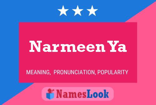 Narmeen Ya Name Poster