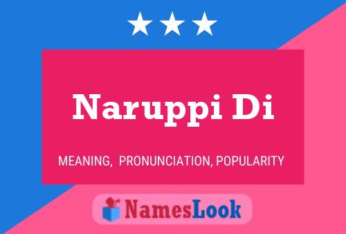 Naruppi Di Name Poster