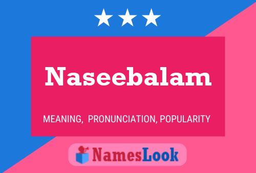 Naseebalam Name Poster