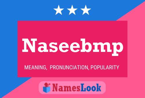 Naseebmp Name Poster