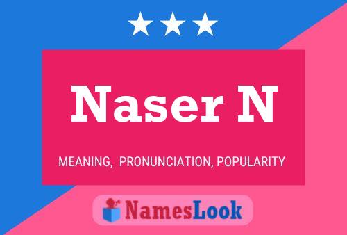 Naser N Name Poster