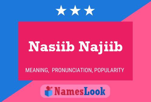 Nasiib Najiib Name Poster