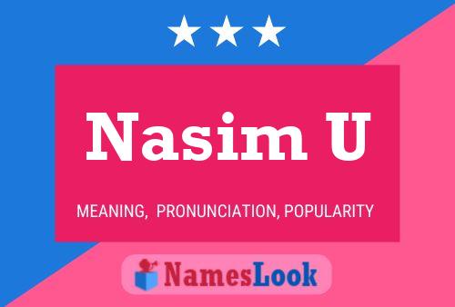 Nasim U Name Poster