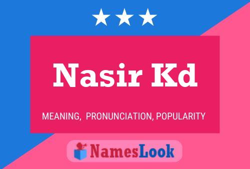 Nasir Kd Name Poster