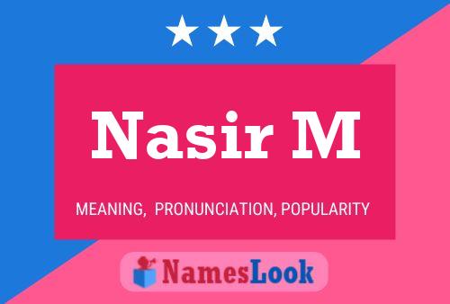 Nasir M Name Poster