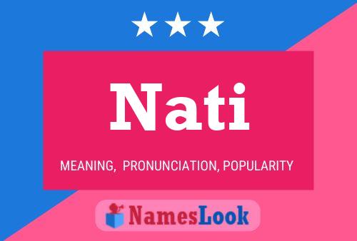 Nati Name Poster