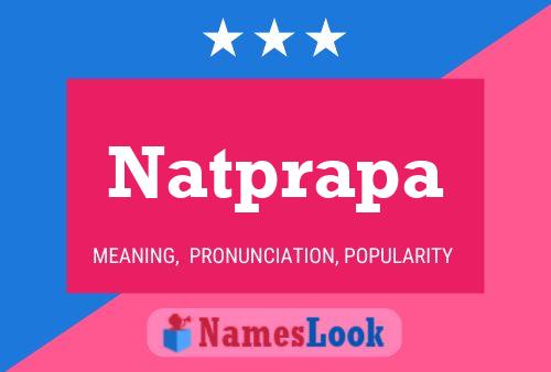 Natprapa Name Poster