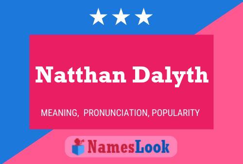 Natthan Dalyth Name Poster