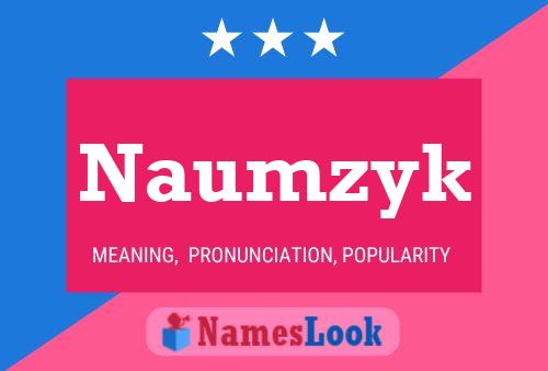 Naumzyk Name Poster