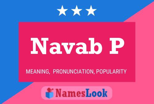 Navab P Name Poster