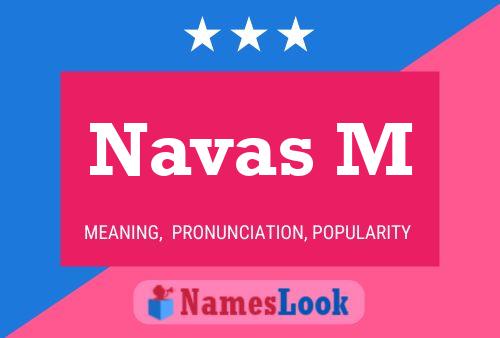 Navas M Name Poster