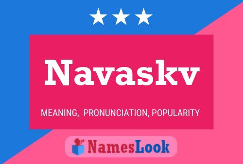 Navaskv Name Poster