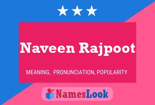 Naveen Rajpoot Name Poster