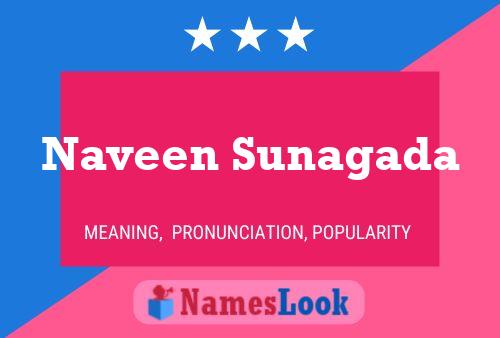 Naveen Sunagada Name Poster