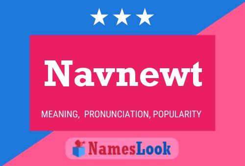 Navnewt Name Poster