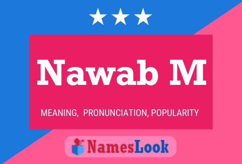 Nawab M Name Poster