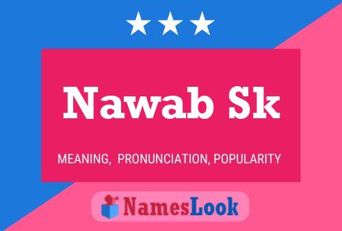 Nawab Sk Name Poster