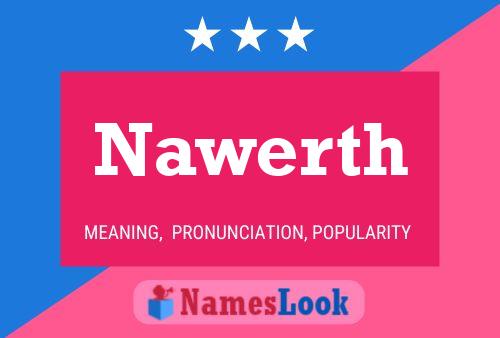 Nawerth Name Poster