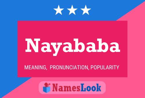 Nayababa Name Poster