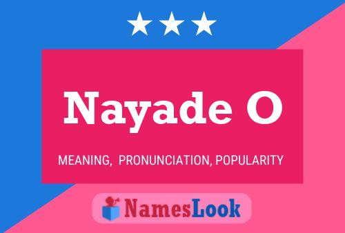 Nayade O Name Poster