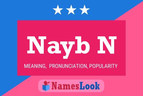 Nayb N Name Poster