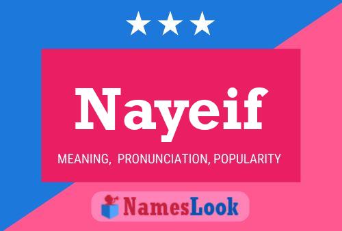 Nayeif Name Poster