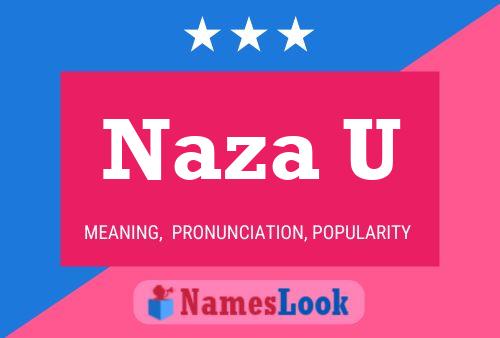 Naza U Name Poster