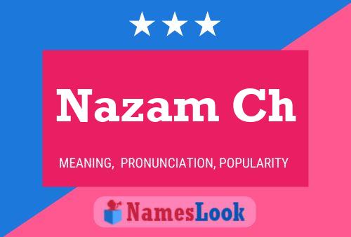 Nazam Ch Name Poster