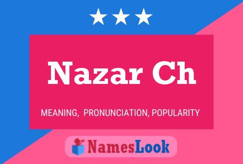 Nazar Ch Name Poster