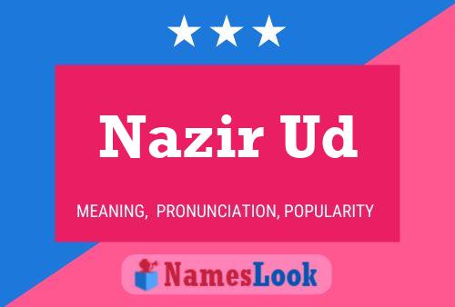 Nazir Ud Name Poster