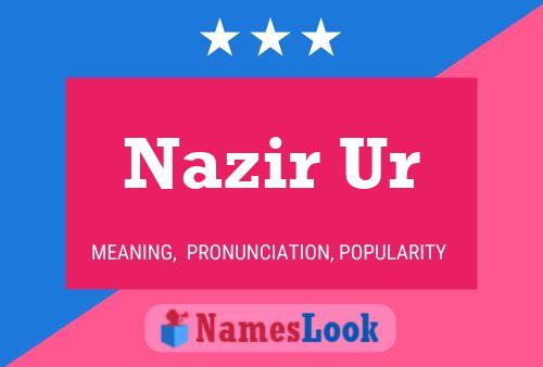 Nazir Ur Name Poster