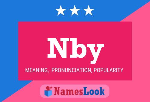 Nby Name Poster