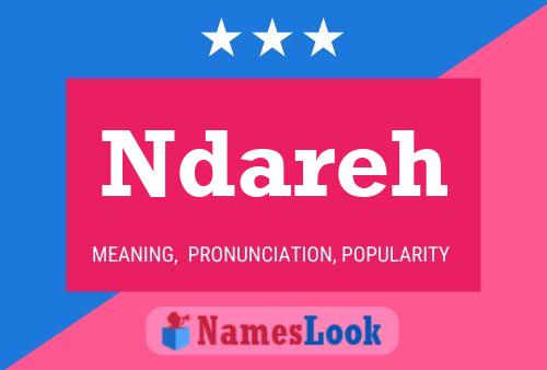 Ndareh Name Poster