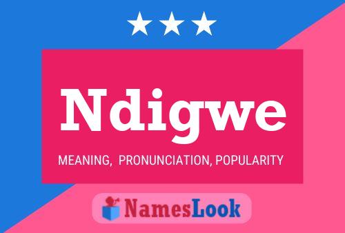 Ndigwe Name Poster