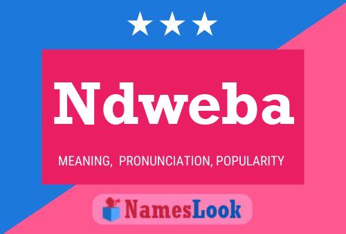 Ndweba Name Poster