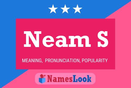 Neam S Name Poster