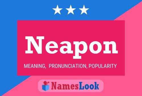 Neapon Name Poster