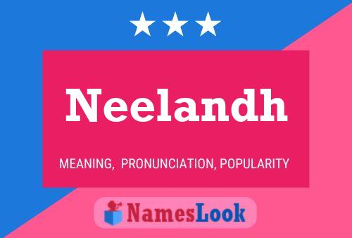 Neelandh Name Poster