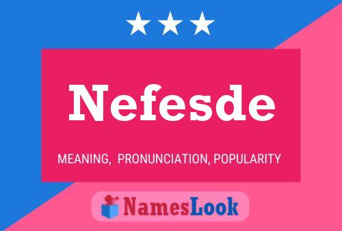 Nefesde Name Poster