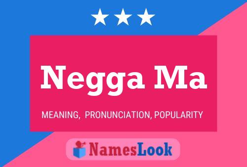 Negga Ma Name Poster