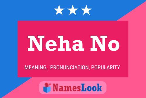 Neha No Name Poster